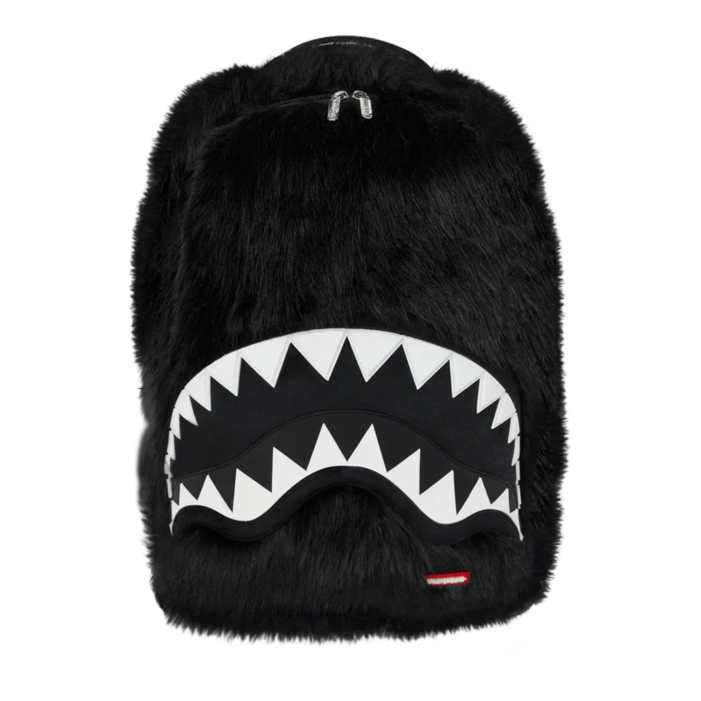 ZAINO SPRAYGROUND 8203 FUR CRAY BLACK