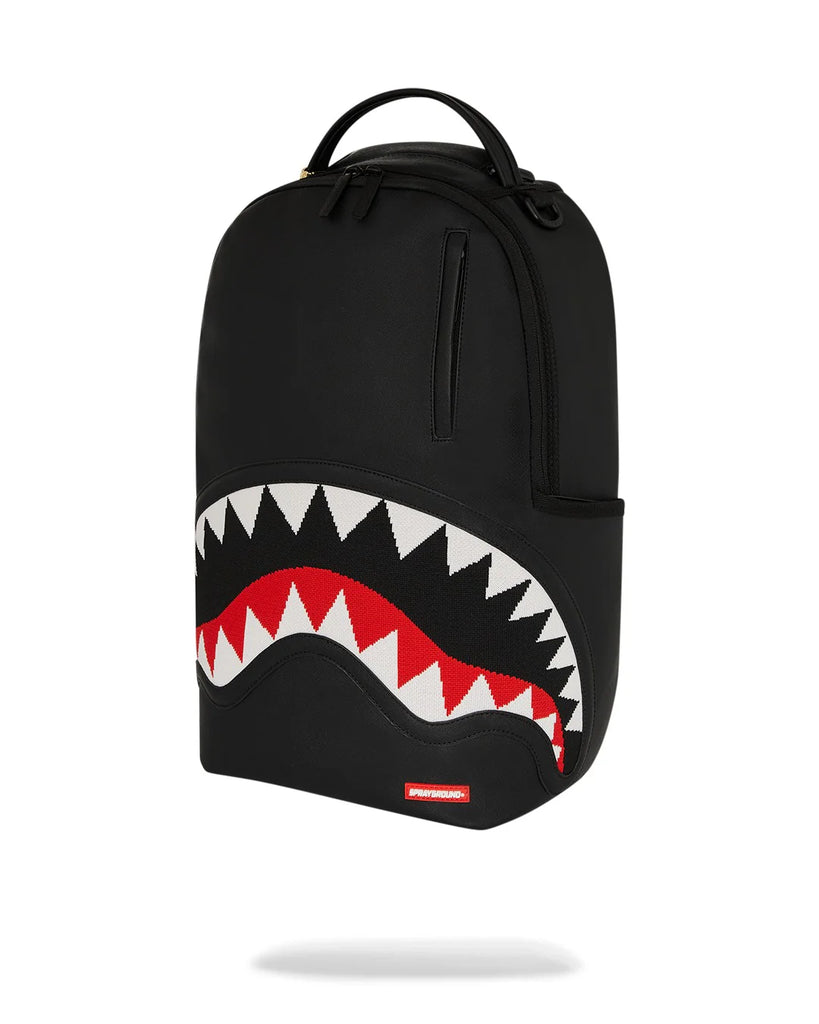 ZAINO SPRAYGROUND ART7754 FLY KNIT MOUTH DLX- SATIN BACKPACK