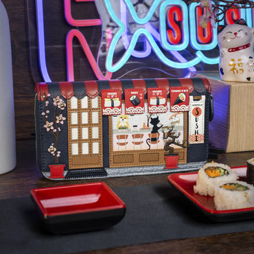 Portafoglio Vendula Sushi F58483391 Zip Around grande edizione limitata.