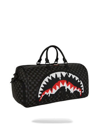 BORSONE SPRAYGROUND ART7966 DRIPPING SHARKS IN PARIS DUFFLE