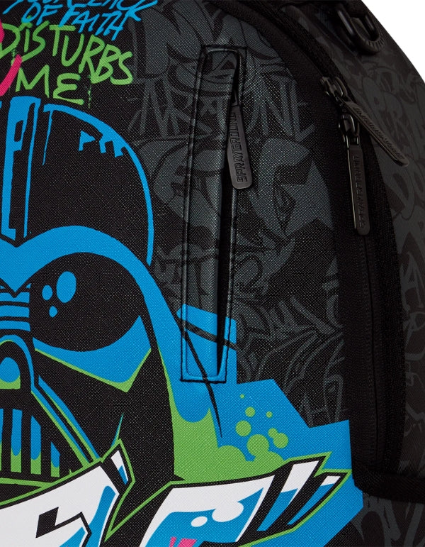 ZAINO SPRAYGROUND 9089 STAR WARS VADER HALF GRAFF BACKPACK
