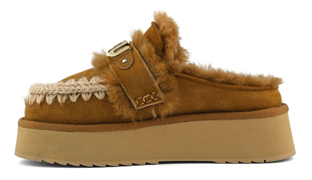 Scarpe MOU Platform clog with strap logo COG MU.FW681006A