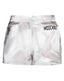 Shorts Moschino Spennellate Nei Toni Grigio E Bianco DA0320