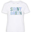 T-Shirt Saint Barth Emilie Patchwork A Contrasto