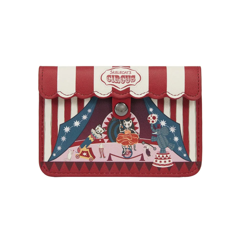 Portamonete Vendula C26233371 Skelecat's Travelling Ghost Circus Accordion  Card wallet