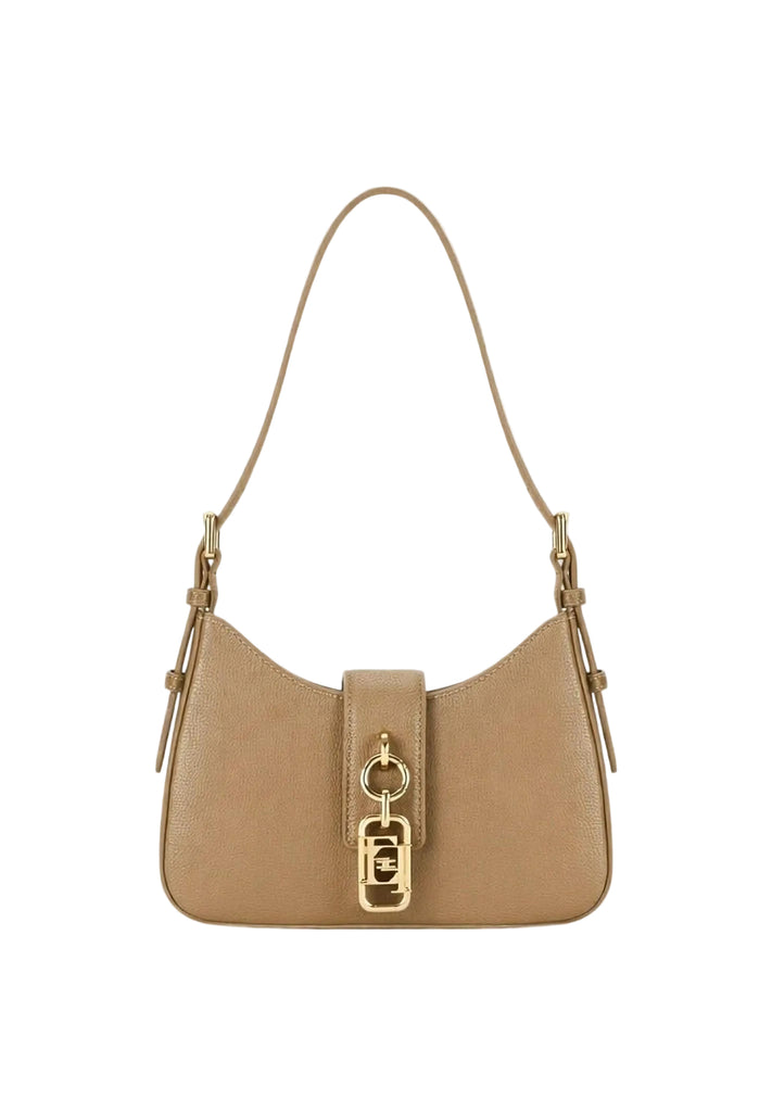 Borsa Elisabetta Franchi BS24A62E2110 a spalla nera con charm