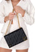Borsa Elisabetta Franchi BS54A46E2 grande matelassé Nera con tracolla