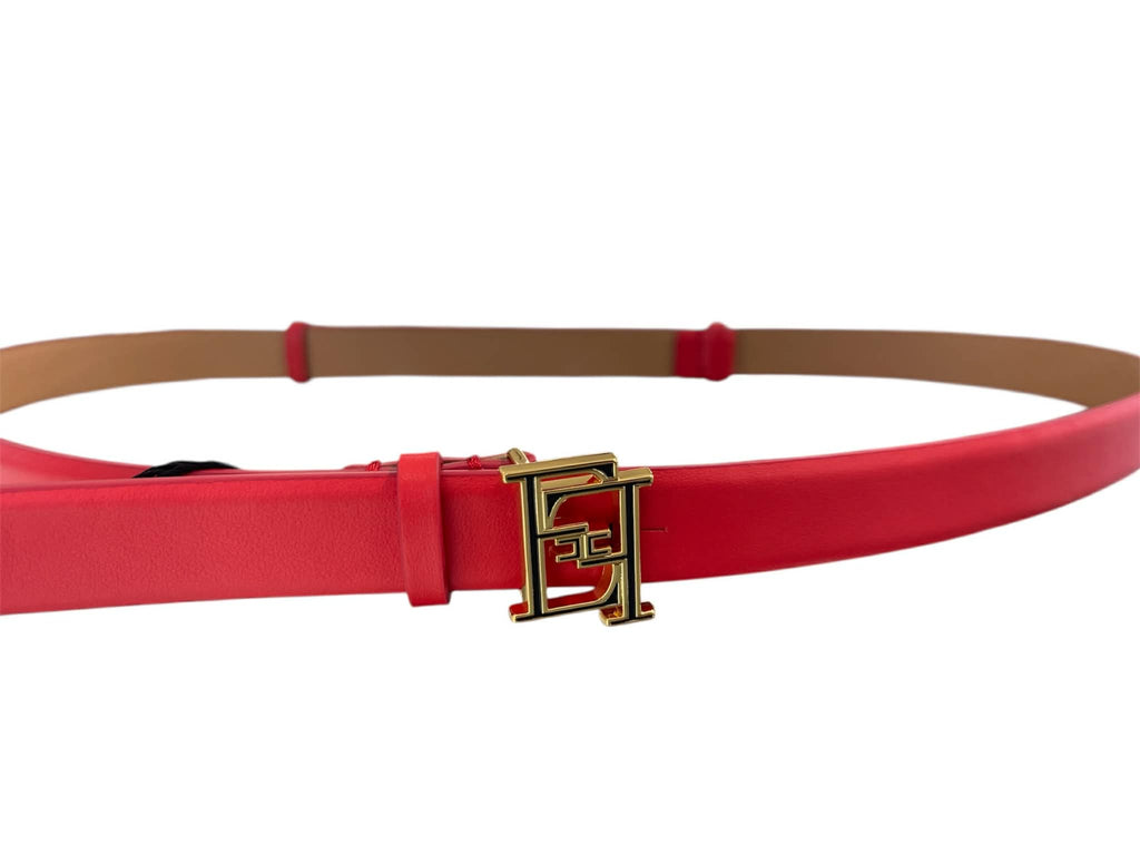 Cintura Elisabetta Franchi CT92S61E2 in pelle con fibbia