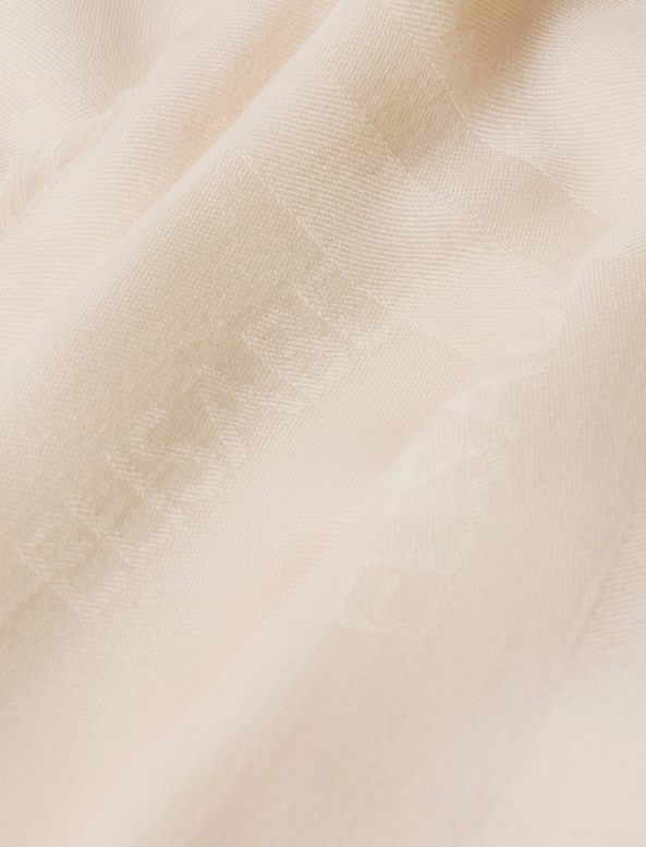 Foulard  Elisabetta Franchi SC15F61E2  in viscosa e modal con righe jacquard