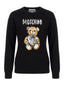 Felpa Moschino Con Orsetto Fiocco Italia E Logo EV1712