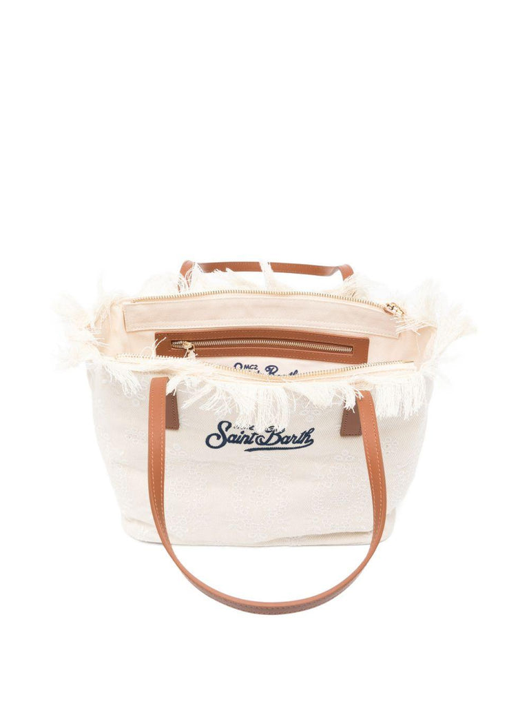 Borsa Saint Barth city bag fringe mid sangallo CBMF001 01034L