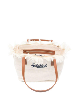 Borsa Saint Barth city bag fringe mid Sangallo CBMF001 01034L