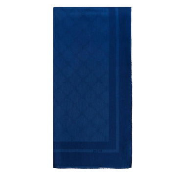 Pashmina Elisabetta Franchi SC03F51E2 grande con rombi jacquard