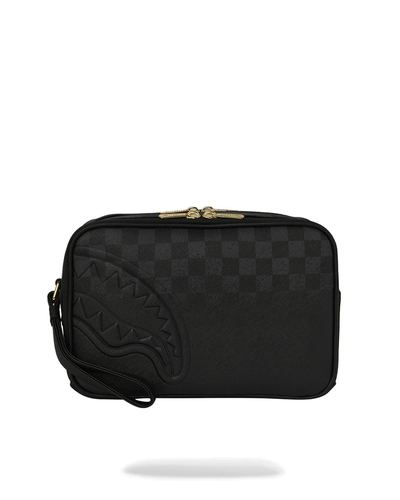 POCHETTE SPRAYGROUND 8280 SPRITZ BLACK TOILETRY BAG