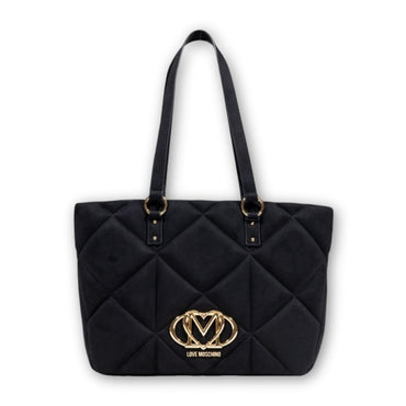 Borsa Love Moschino JC4312 Shopper Embossed Velour PL Nero