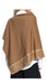 Poncho Moschino  30667 M2339 lana rasata  banda logo lurex