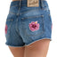Shorts Saint Barth Musa Con Fiore Ricoperto Di Perline 02196