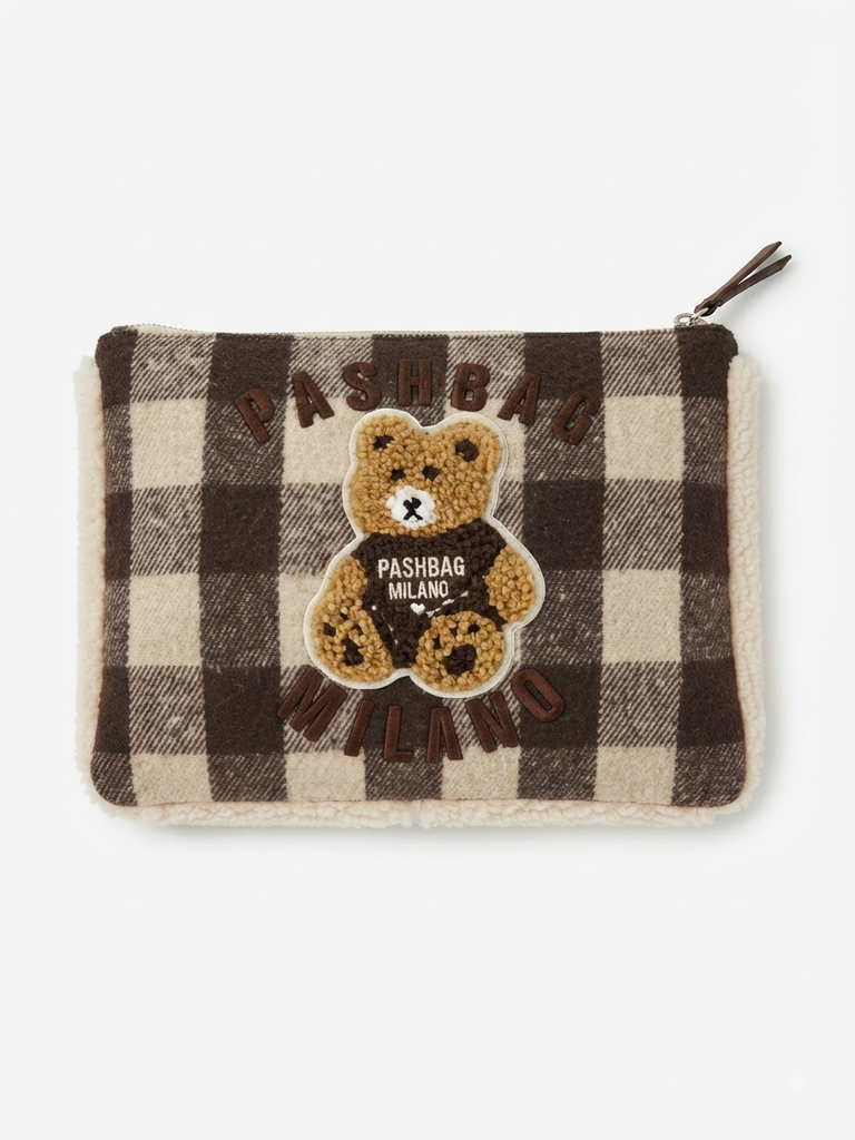 Borsa Pashbag 20462 Pochette con tracolla Sophie shepherd court brown