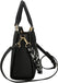 Borsa Love Moschino JC4283 Shopper Nera a mano manico foulard