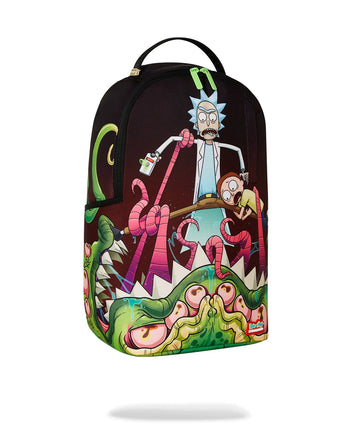 ZAINO SPRAYGROUND ART7185 RICK AND MORTY DLXR ALIEN MOUTH DLXR BACKPACK