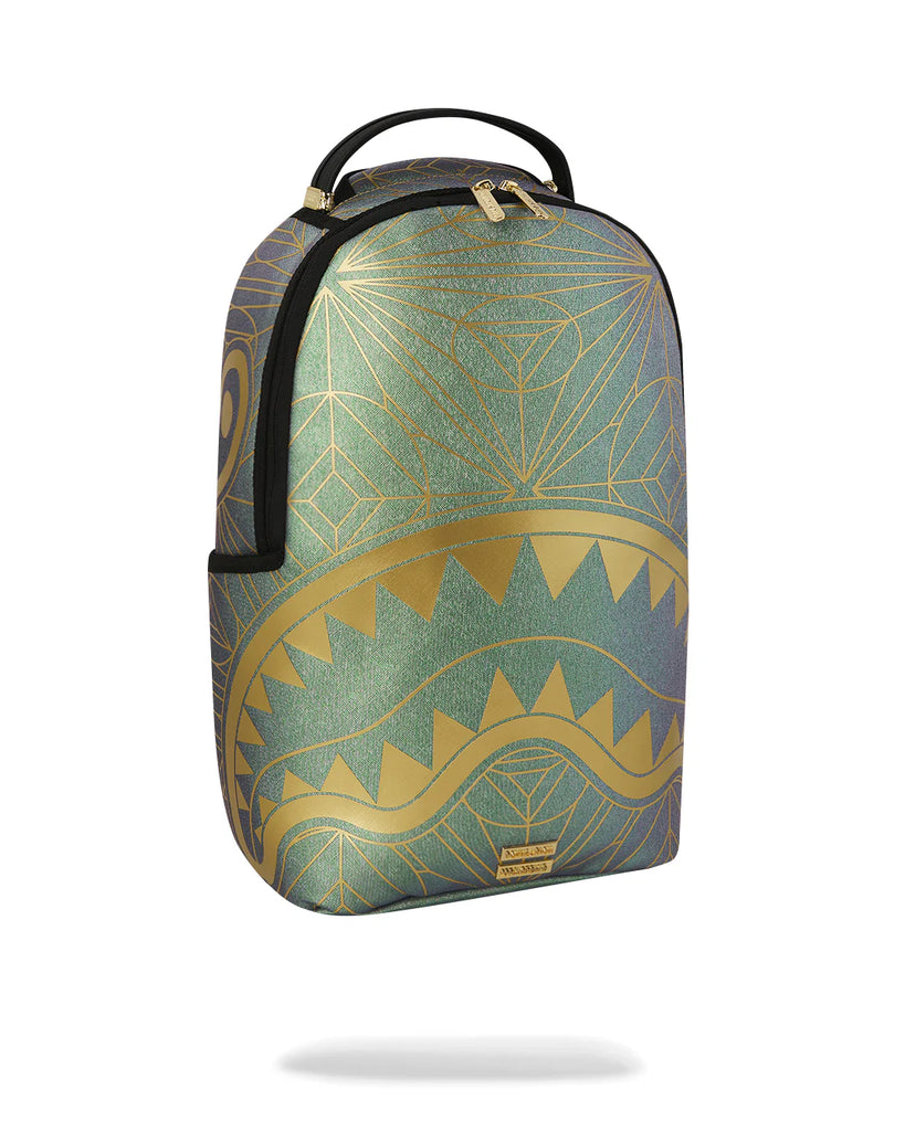 ZAINO SPRAYGROUND 8420 FOUNDATION CRYSTAL IRIDESCENT SHARK BACKPACK