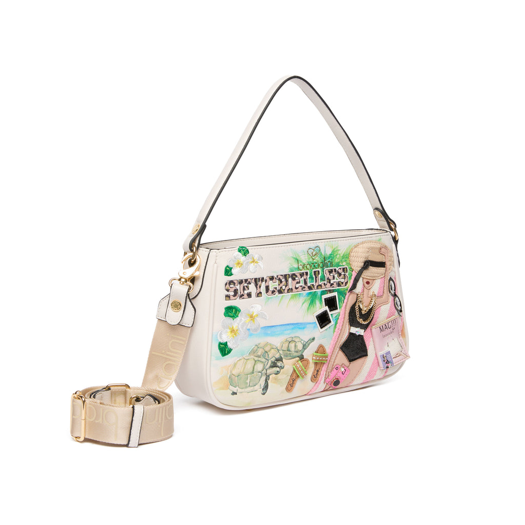 Borsa Braccialini B18163 Cartoline Seychelles