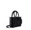 Borsa Elisabetta Franchi BS29A46E2 a mano piccola con logo embossed nera