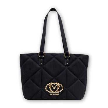 Borsa Love Moschino JC4312 Shopper Embossed Velour PL Nero