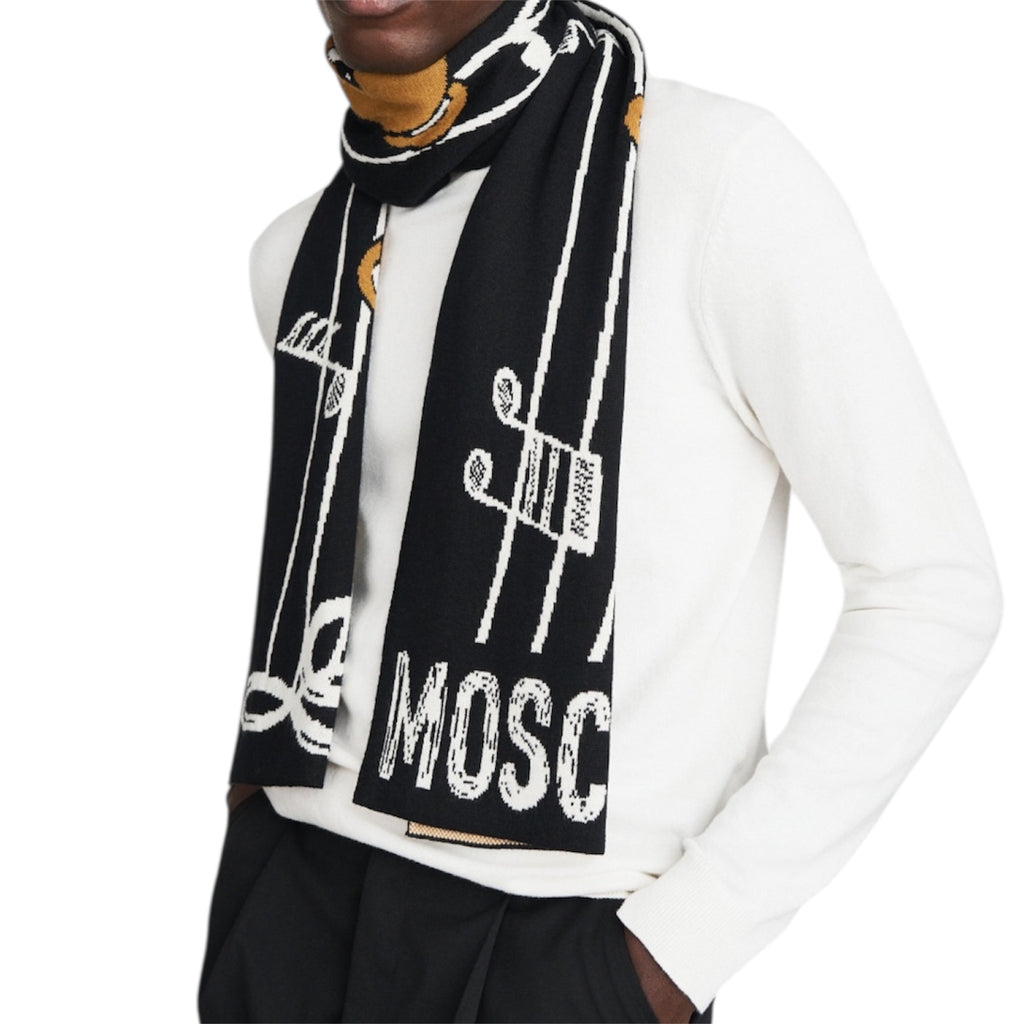 Sciarpa Moschino 30832 M3318 Teddy Music