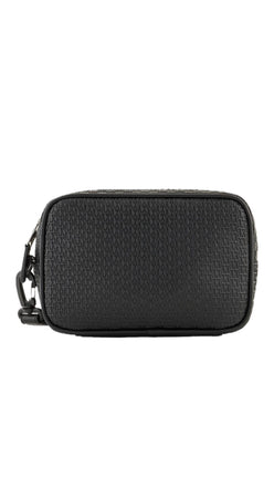 Pochette Armani Exchange AF11928 Uomo logo Nero