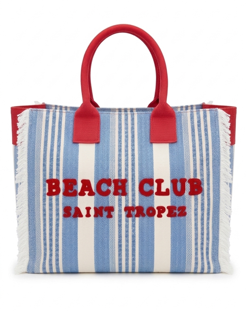 Borse Mainette Saint Tropez In Canvas Medium Beach Club