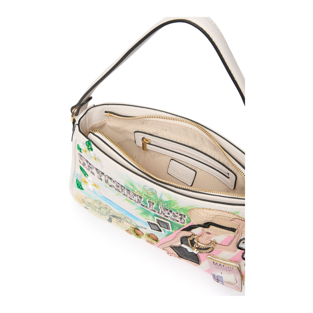 Borsa Braccialini B18163 Cartoline Seychelles