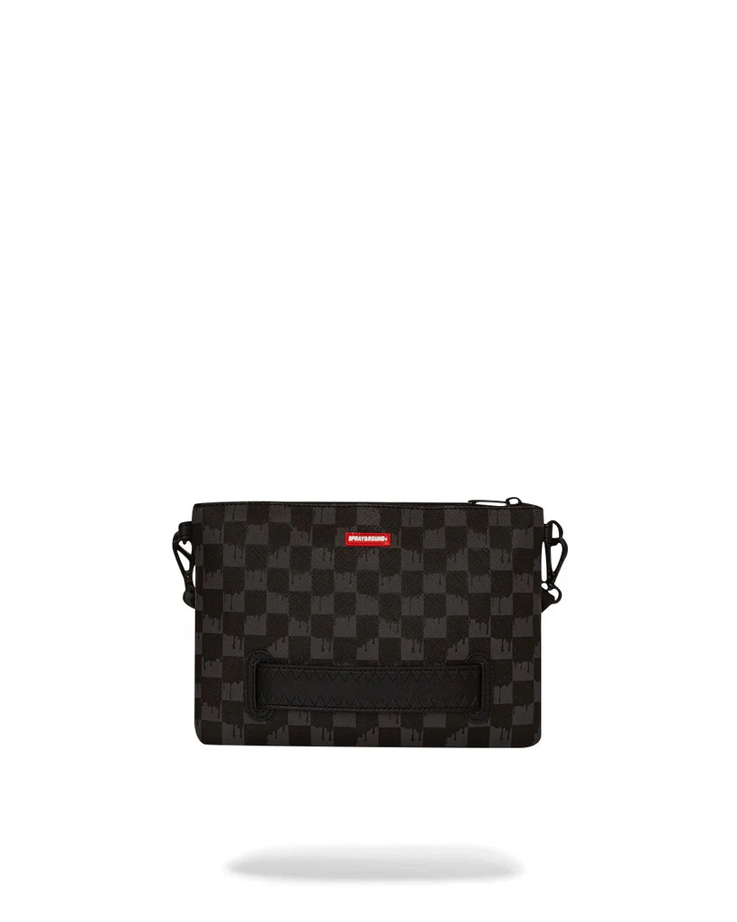 POCHETTE SPRAYGROUND ART7969 DRIPPING SHARKS IN PARIS CROSSOVER CLUTCH