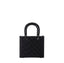 Borsa Elisabetta Franchi BS29A46E2 a mano piccola con logo embossed nera