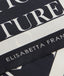 Foulard Elisabetta Franchi FO19F61E2 in seta con stampa lettering