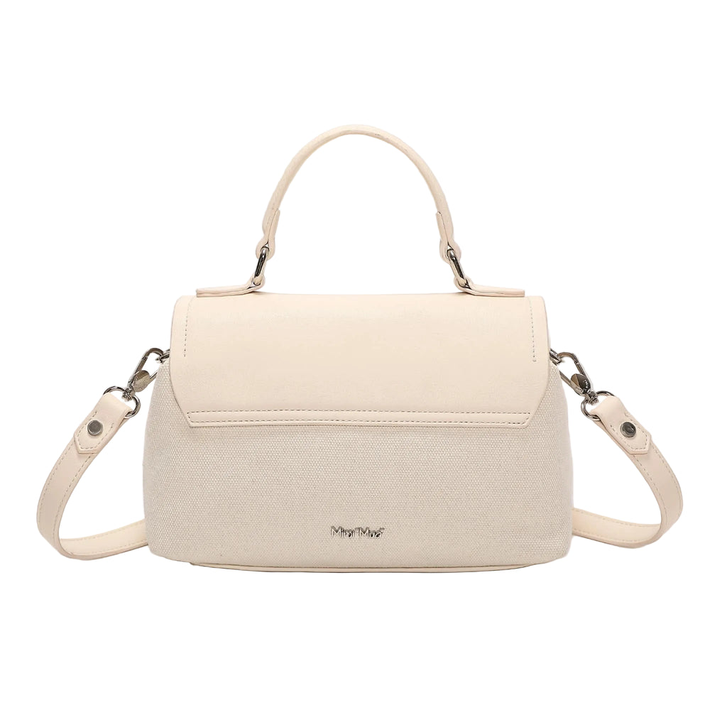 Borsa Mimì Muà Bauletto Con Patta E Canvas H201405