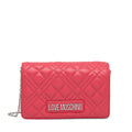 Borsa Love Moschino JC4248 Pochette matelasse con tracolla in catena silver