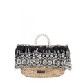Borsa Alessia&Massimo 2201 manico perle e volant