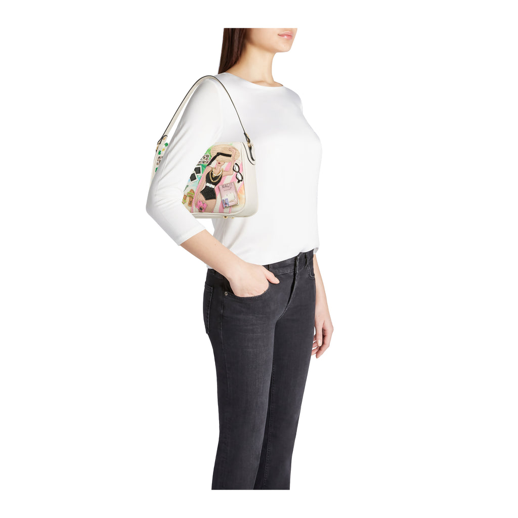 Borsa Braccialini B18163 Cartoline Seychelles