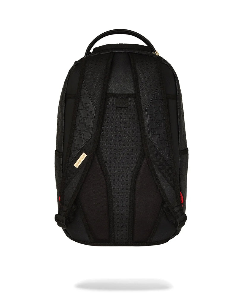 ZAINO SPRAYGROUND ART7531 BLACK OUT SHARKS IN PARIS DLXSV BACKPACK