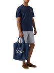 Borsa Saint Barth EBEC001 07799L Essential Bag blu scuro