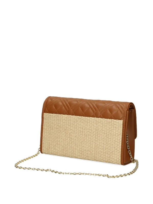 Borsa Love Moschino JC4347 a tracolla Daily in rafia