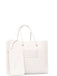 Borsa Elisabetta Franchi BS82A52E2 Tote grande in rafia jacquard