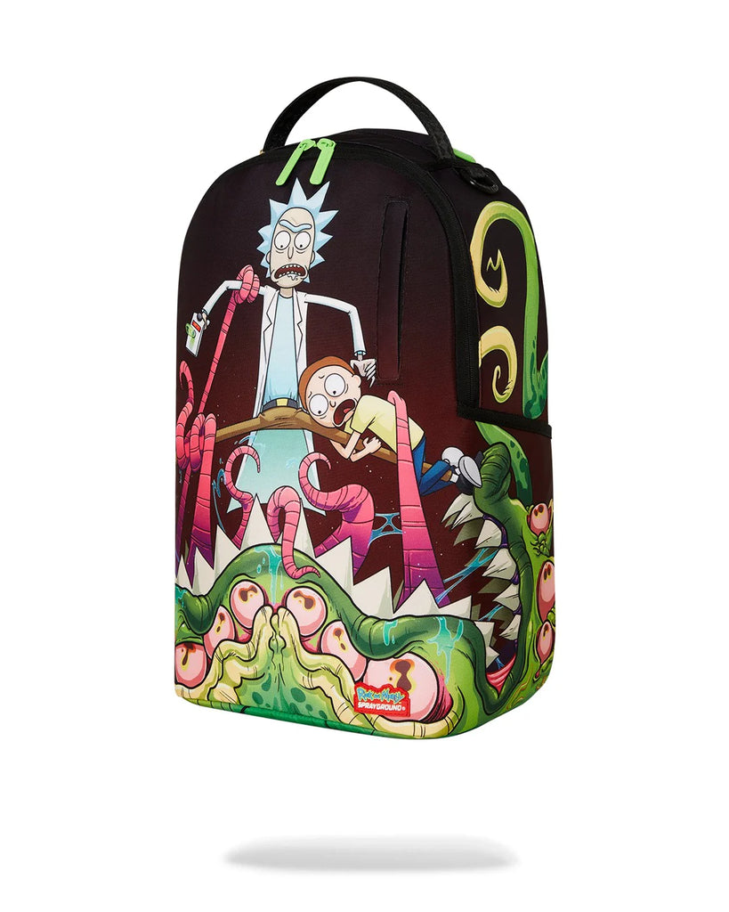 ZAINO SPRAYGROUND ART7185 RICK AND MORTY DLXR ALIEN MOUTH DLXR BACKPACK