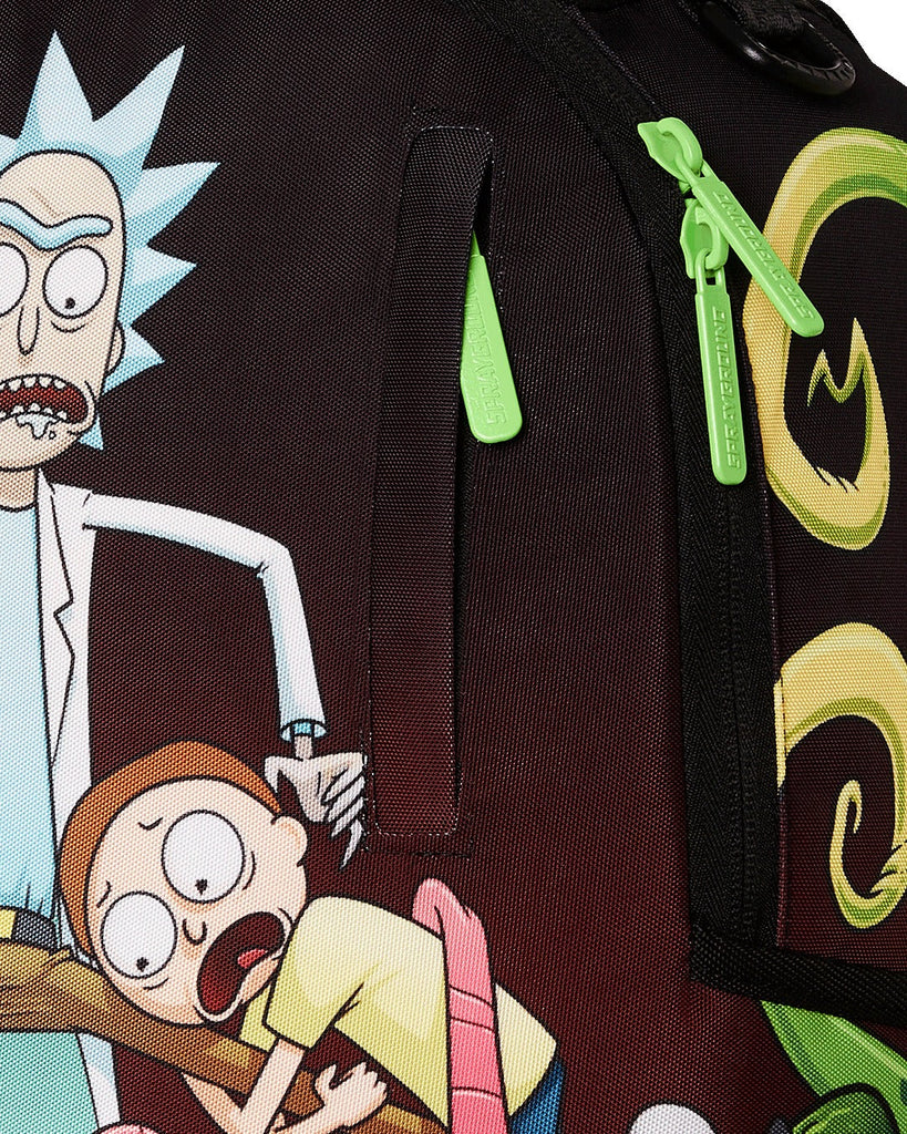 ZAINO SPRAYGROUND ART7185 RICK AND MORTY DLXR ALIEN MOUTH DLXR BACKPACK
