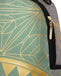 ZAINO SPRAYGROUND 8420 FOUNDATION CRYSTAL IRIDESCENT SHARK BACKPACK