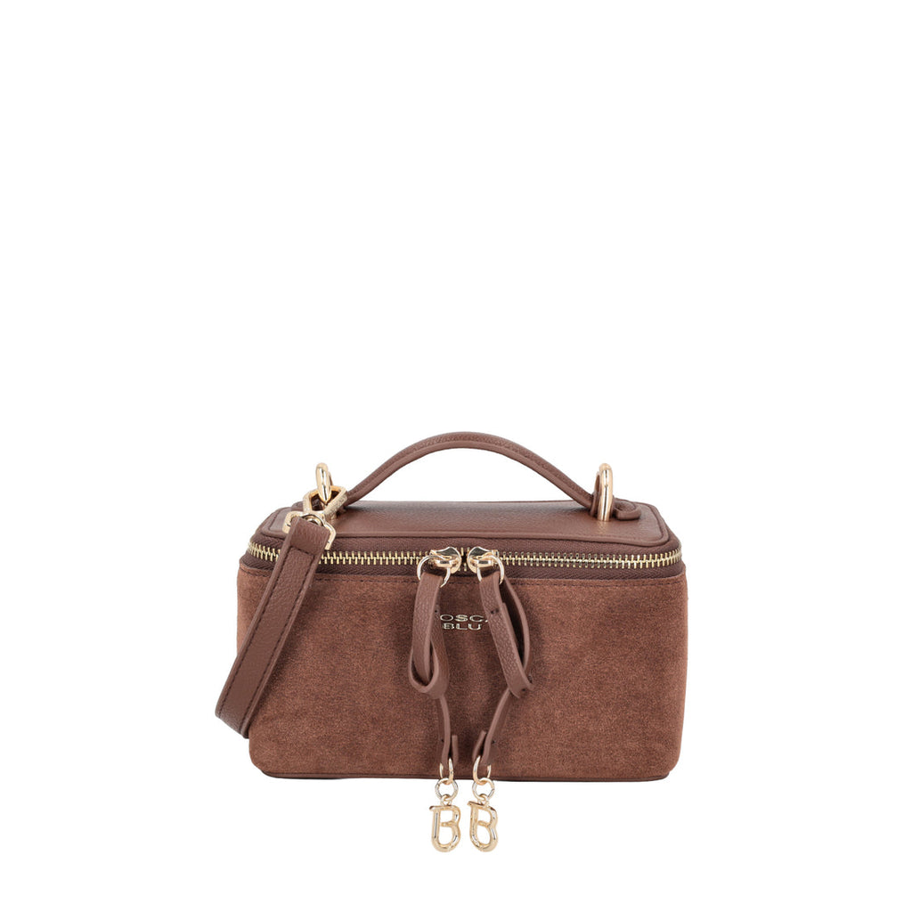 Borsa Tosca blu TF26H195 mini bauletto Lucrezia in suede