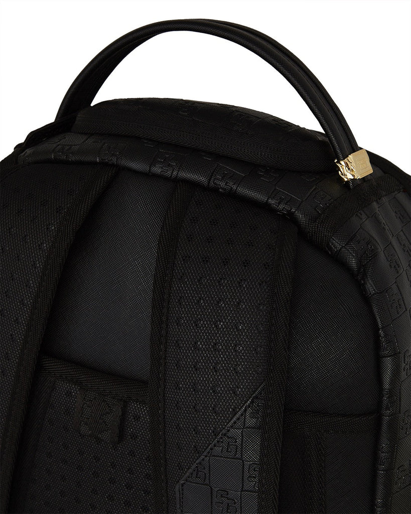 ZAINO SPRAYGROUND ART7531 BLACK OUT SHARKS IN PARIS DLXSV BACKPACK