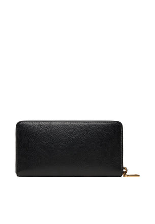 Portafoglio Love Moschino JC5603 Zip Around Grain Nero
