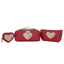 BEAUTY CASE MIMI MUA MB-J201274  SET DA 3 CON CUORE